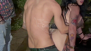 Mirante da Lapa, a square where everything happens - Monica Lima appears and I, with a 25cm dick like hers, stand in front of everyone on top of the car of the COMPLETE CUCKOLD IN THE RED