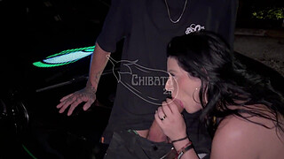 Mirante da Lapa, a square where everything happens - Monica Lima appears and I, with a 25cm dick like hers, stand in front of everyone on top of the car of the COMPLETE CUCKOLD IN THE RED