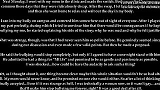 Sissy Caption Story - Sealing the deal with my bully