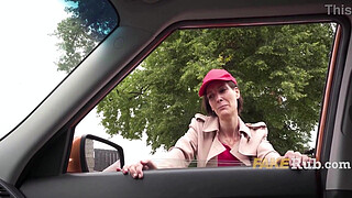 This Brunette Barista Slut Earned Her Tip On Her Knees