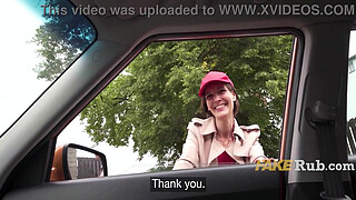 This Brunette Barista Slut Earned Her Tip On Her Knees