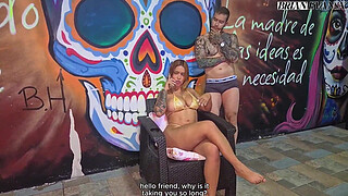 Anissa Miller & Alejandra Palacios are Colombian friends with big butts who are into sex with Brian Evansx