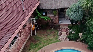 Flying around with my drone and the neighbours had an orgy in the swimming pool