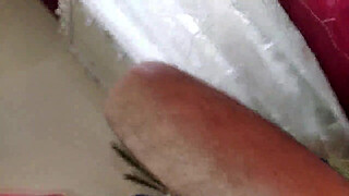 Cock-lifting mature bitch Aimee Hot MILF: red, black, ponytail and cock in mouth!