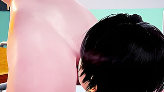 Big Tits Japanese Doctor Hitomi 3D Animation - Experience Anal Vibrator Teasing, Intense Pussy Licking with Moans, and POV Fingering in Piledriver Pose Close Up Ending with Squirt Rule34 Hentai