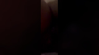 I sucked him off nicely, I took a vibrator in my pussy.