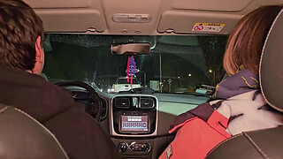 Dirty sluts sucking dick in the Uber before party! Knock Knock Stream