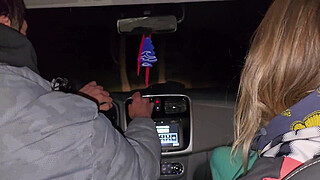 Dirty sluts sucking dick in the Uber before party! Knock Knock Stream