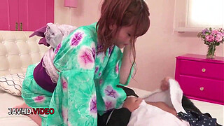 Miu Tsukinos Wild Asian Charms Bring Several Cocks To Bliss With Blowjob