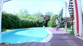 Blonde Cop Caty Cambell's Wild Ride in Uniform - Blowjob, Anal, and More!