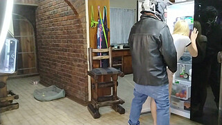 Just got home and my wife was in the fridge