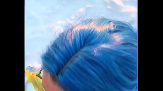 Spray hot steamy piss in my mouth , public pee drinking