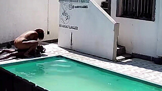 I caught my neighbor having sex with a black guy in the pool.