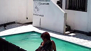 I caught my neighbor having sex with a black guy in the pool.