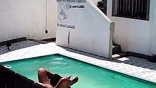 I caught my neighbor having sex with a black guy in the pool.