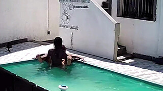 I caught my neighbor having sex with a black guy in the pool.