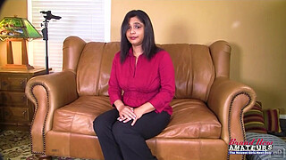 Slim Brunette Amateur Zenee Messy Throat to Deep Slam Action!