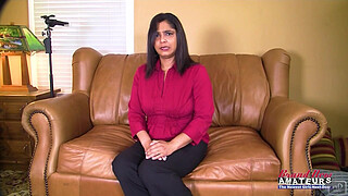 Slim Brunette Amateur Zenee Messy Throat to Deep Slam Action!