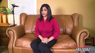 Slim Brunette Amateur Zenee Messy Throat to Deep Slam Action!