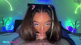 Glittered And Glowing, Beauty Sasha Tatcha Gets Her Pussy Pounded!