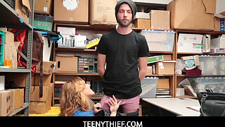 TeenyThief - Big ass blonde Milf Krissy Lynn wants shoplifters big dick