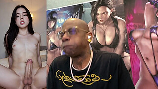 Transgender Christmas Cock Sucking, Beautiful Tight Teen With A Hard Trans Cock & Riding A Thicc Dick, Hard Ebony Babe Cumming All Over Herself, Tasty White Cum Flowing Cock, AI Generated