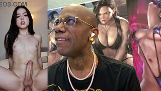 Transgender Christmas Cock Sucking, Beautiful Tight Teen With A Hard Trans Cock & Riding A Thicc Dick, Hard Ebony Babe Cumming All Over Herself, Tasty White Cum Flowing Cock, AI Generated