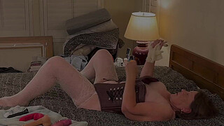 Granny Norma Jean: Fingered, Dildo Played, And Fucked To A Missionary Creampie