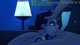 LockDown Dom part 19 - Blowjob from a Goth