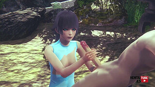 Boruto Hentai - Himawari amazing sex - Japanese Asian Manga Anime Cartoon Game Porn Video Animation