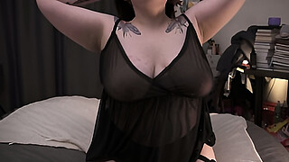 happy birthday, here present -chastity belt (joi, solo,milf,mistress,strap)