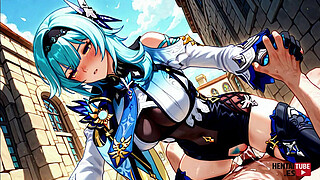 Genshin Impact Hentai - Eula Pic Collection - Japanese Asian Manga Anime Cartoon Game Porn Video Animation
