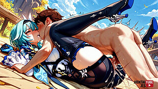 Genshin Impact Hentai - Eula Pic Collection - Japanese Asian Manga Anime Cartoon Game Porn Video Animation