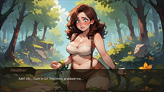 Farmer Kink [ TABOO Hentai Game ] Ep.7 BEST FRIEND gave her FIRST BLOWJOB and DEEPTHROAT and SWALLOW !