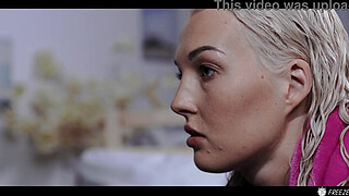 Lesbian Time Stop Fetish - Horny Brunette Freeze Fucks Slutty Blonde With Dildo