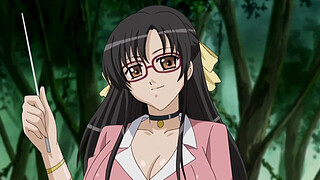 Hentai teen turns sex lesson into a threesome