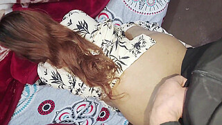 Viral stepsister enters sister-in-law's room