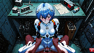 Evangelion Hentai - Rei Ayanami Pic Collection Video - anime Manga Asian Japanese Game Porn