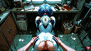 Evangelion Hentai - Rei Ayanami Pic Collection Video - anime Manga Asian Japanese Game Porn