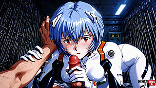 Evangelion Hentai - Rei Ayanami Pic Collection Video - anime Manga Asian Japanese Game Porn