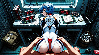 Evangelion Hentai - Rei Ayanami Pic Collection Video - anime Manga Asian Japanese Game Porn