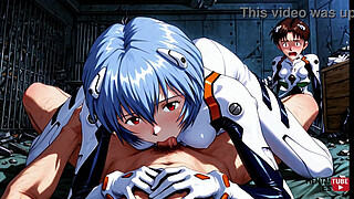 Evangelion Hentai - Rei Ayanami Pic Collection Video - anime Manga Asian Japanese Game Porn