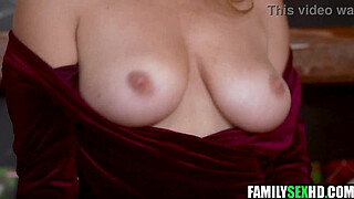 Christmas Threesome With Step Auntie