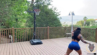 Thick Latina MILF Monica Santhiago Gets Filled Poolside By Rome Major!