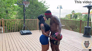 Thick Latina MILF Monica Santhiago Gets Filled Poolside By Rome Major!