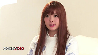 Arisa Ando Gives Passionate Asian Blow Job Sensually and Intensely