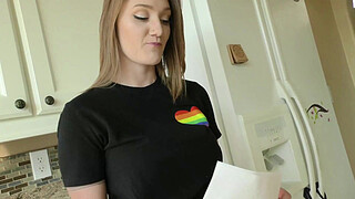 Busty Criminal Gets Our Of Serious Trouble With The Law