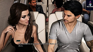 Fucked her stinky sweaty pussy on the plane Summertime Saga
