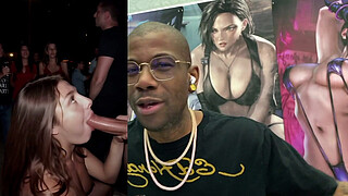 Big Breast Asian Girl Licking Cock, Cute Ebony Girl Gets Huge Multiple Cumshots On Her Tasty Body, Public Cock Sucking, Tight Bald Pussy Slut Riding A Hard Cock, AI Generated