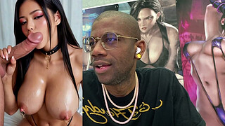 Big Breast Asian Girl Licking Cock, Cute Ebony Girl Gets Huge Multiple Cumshots On Her Tasty Body, Public Cock Sucking, Tight Bald Pussy Slut Riding A Hard Cock, AI Generated